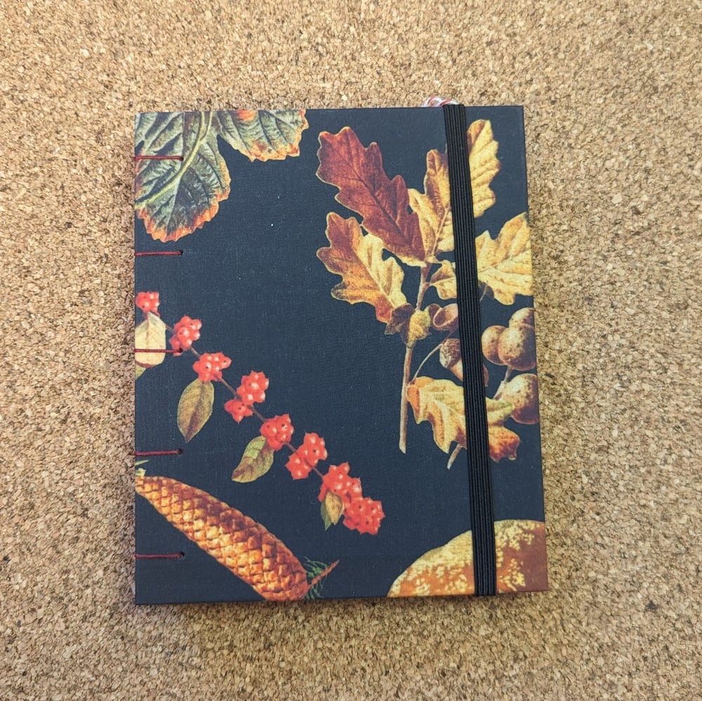 Image of Small Mushroom & Forest Lined Journal