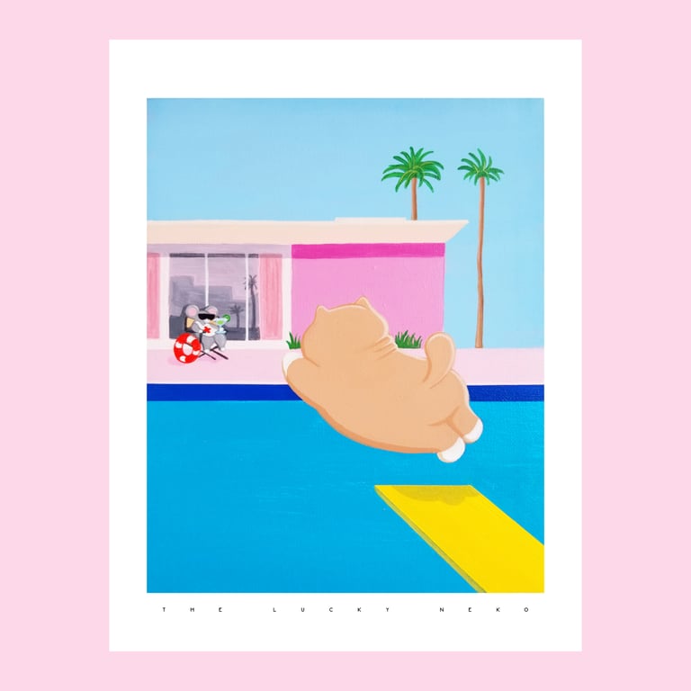 Before The Splash print