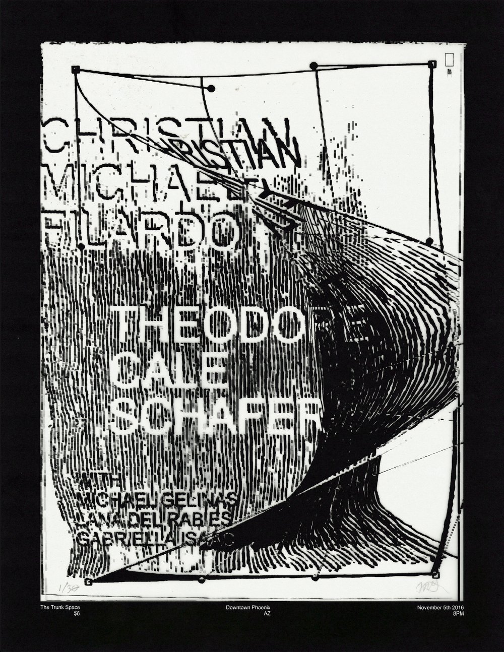 Image of November 5th 2016 Concert Flyer