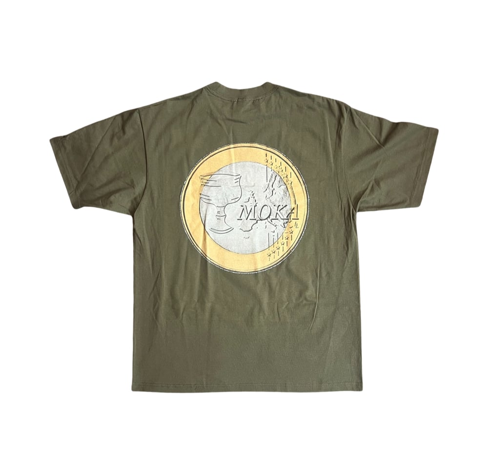 Euro coin T Olive