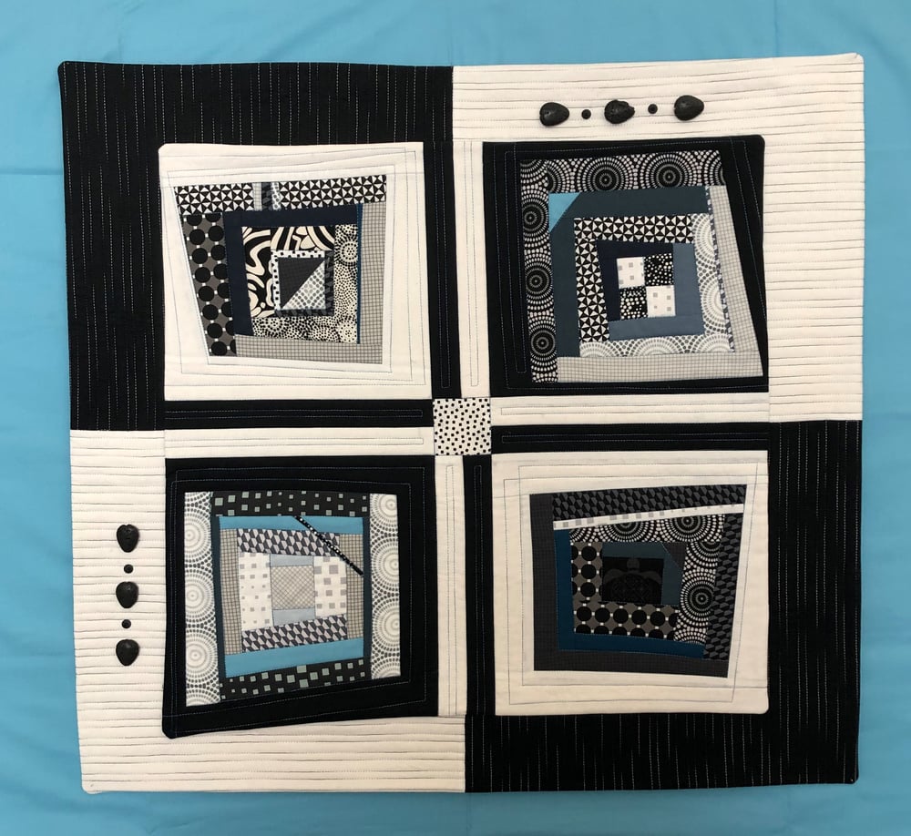 Image of Four Square  22" x 22"