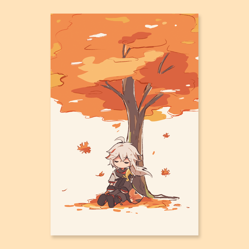Image of Sleeping Kazuha