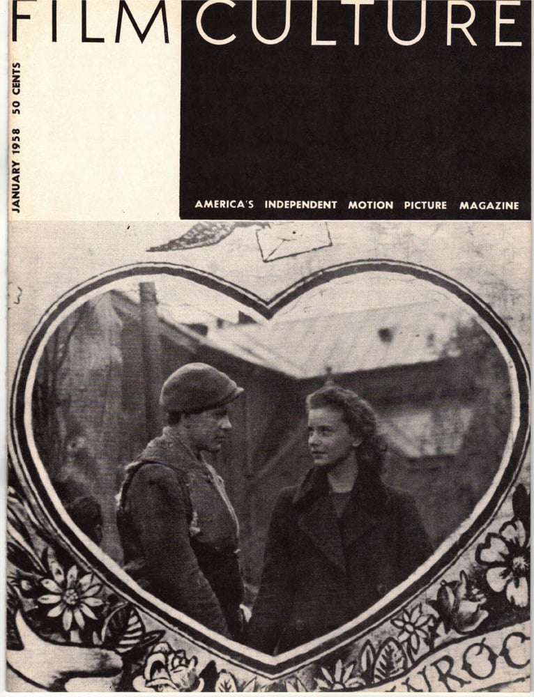 Image of Film Culture No. 16, 1958