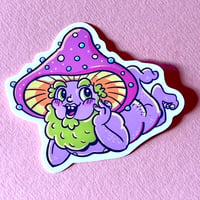 Image 1 of Purple Gnome Sticker