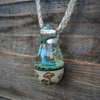 Image 1 of Spores on Spores- Double mushroom pendant