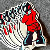 Devil Sticker - Ice Blue Beard