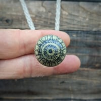 Image 2 of Sunflower Mushroom pendant
