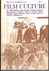 Film Culture No. 53-54-55, 1972