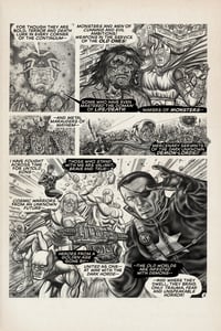 Image 4 of Untold Tales Of The Mystic Traveler # 1 Full Size Ashcan