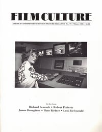 Film Culture No. 79, 1996