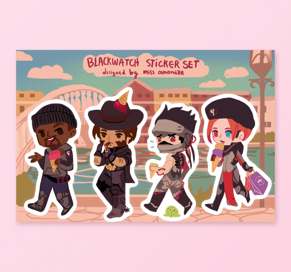 Image of Blackwatch Sticker set