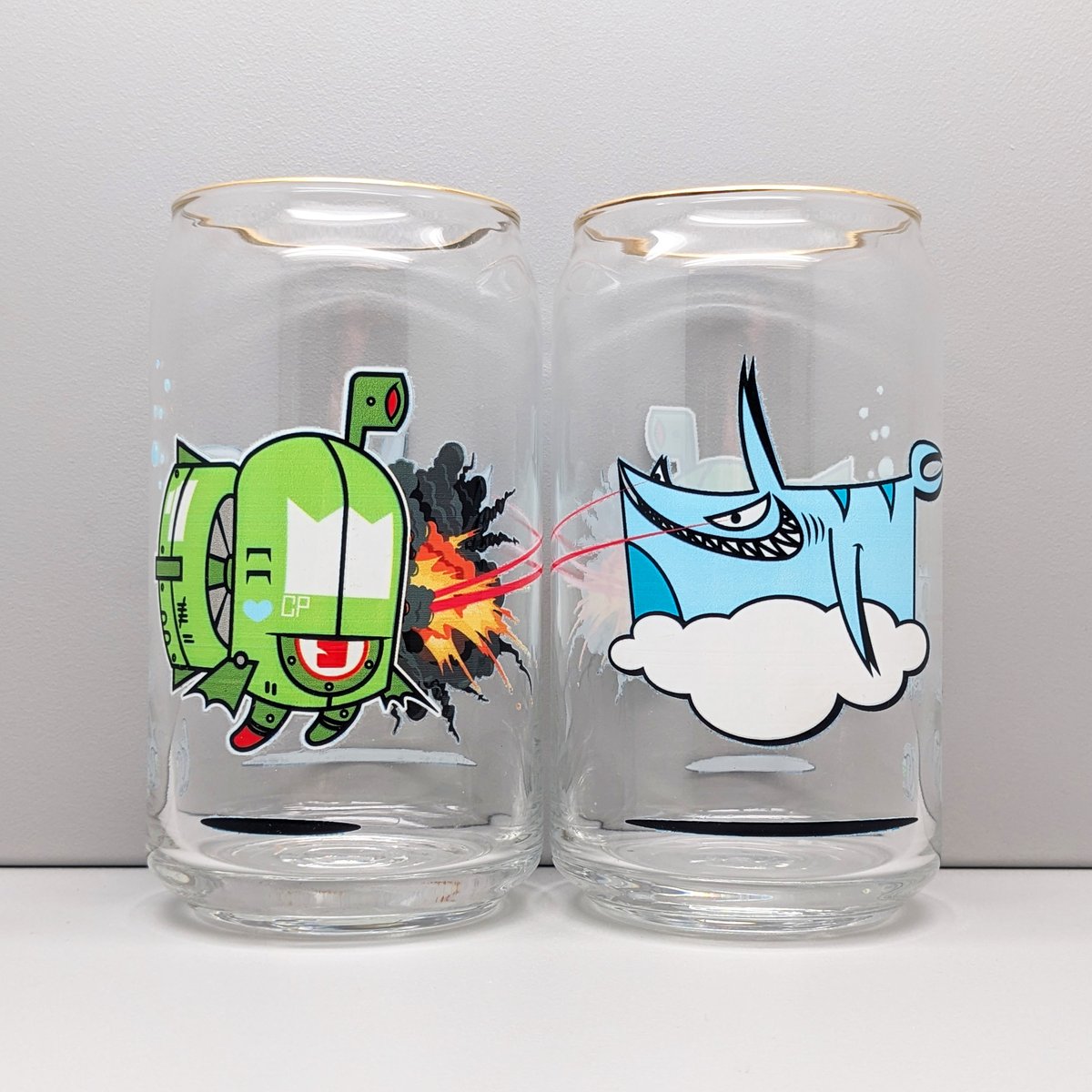Image of Mike Die vs. Sharpy Glass