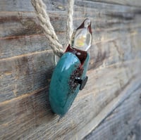 Image 2 of Aqua Azul Sacred Heart pendant