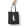 Anxiety Cat Standing Up Tote Bag