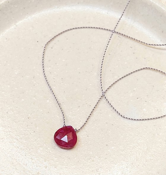 Image of Ruby Whisper Necklace