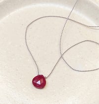 Image 1 of Ruby Whisper Necklace