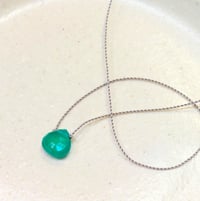 Image 1 of Green Onyx Whisper Necklace