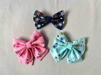 Image 1 of Christmas Stardust Sailor Bow / Bow Tie