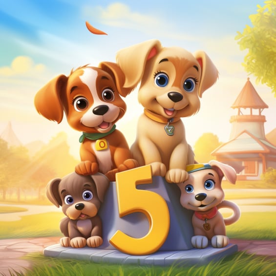 Image of  Puppy Pals Count and Play From 1 to 10