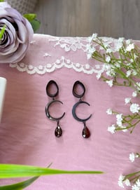 Image 1 of Garnet Blood Moons (Black)