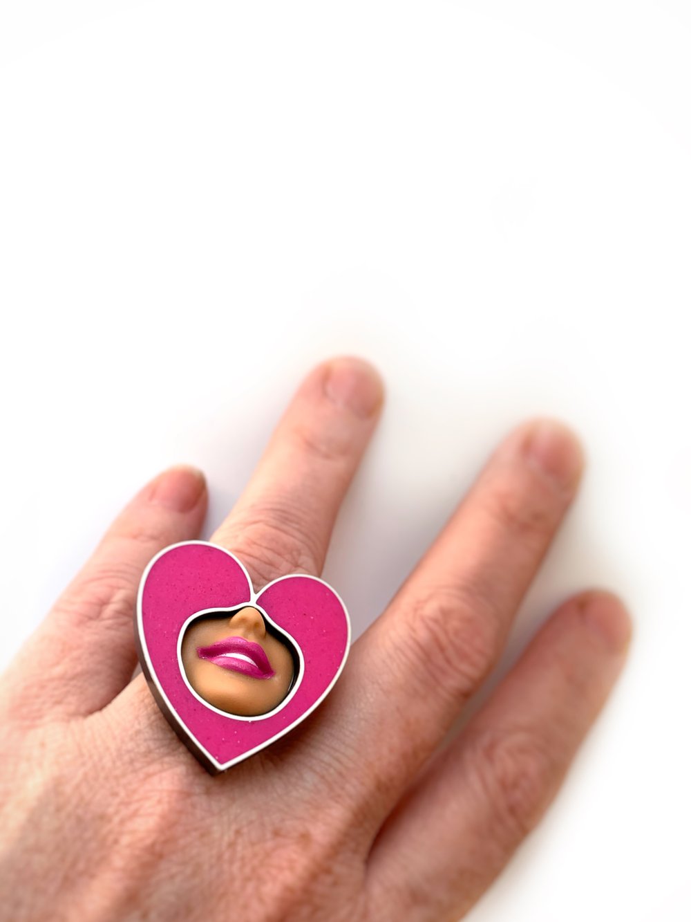 Image of Smile Heart Ring