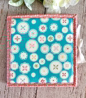 Image of The Compadre Case/Snap Pocket/Lori Holt/Pink Bind