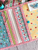 The Compadre Case/Snap Pocket/Lori Holt/Pink Bind