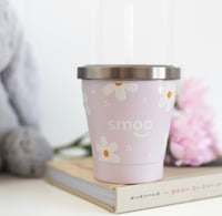 Image 1 of Smoo Mini Smoothie Cup Daisy - NEW PRODUCT