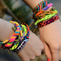 Image 3 of Children's Friendship bracelet workshop Cheddar Mon July 31st 10.30 - 12.30 