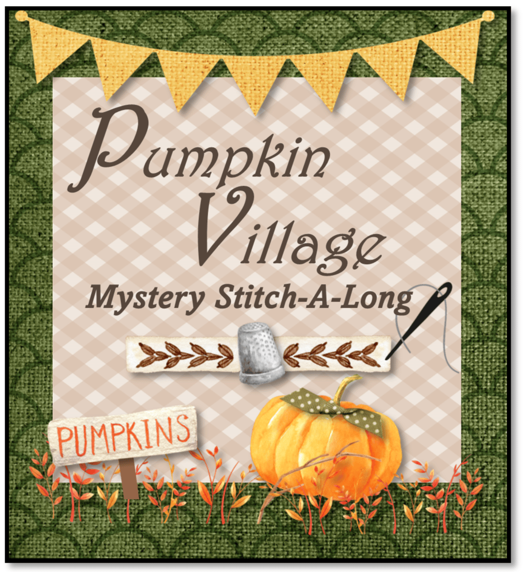 Block 5 Pumpkin Village Mystery Stitch a Long Kit | Linen Closet Designs