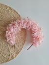 Botanical Headband - Pink with Daisies