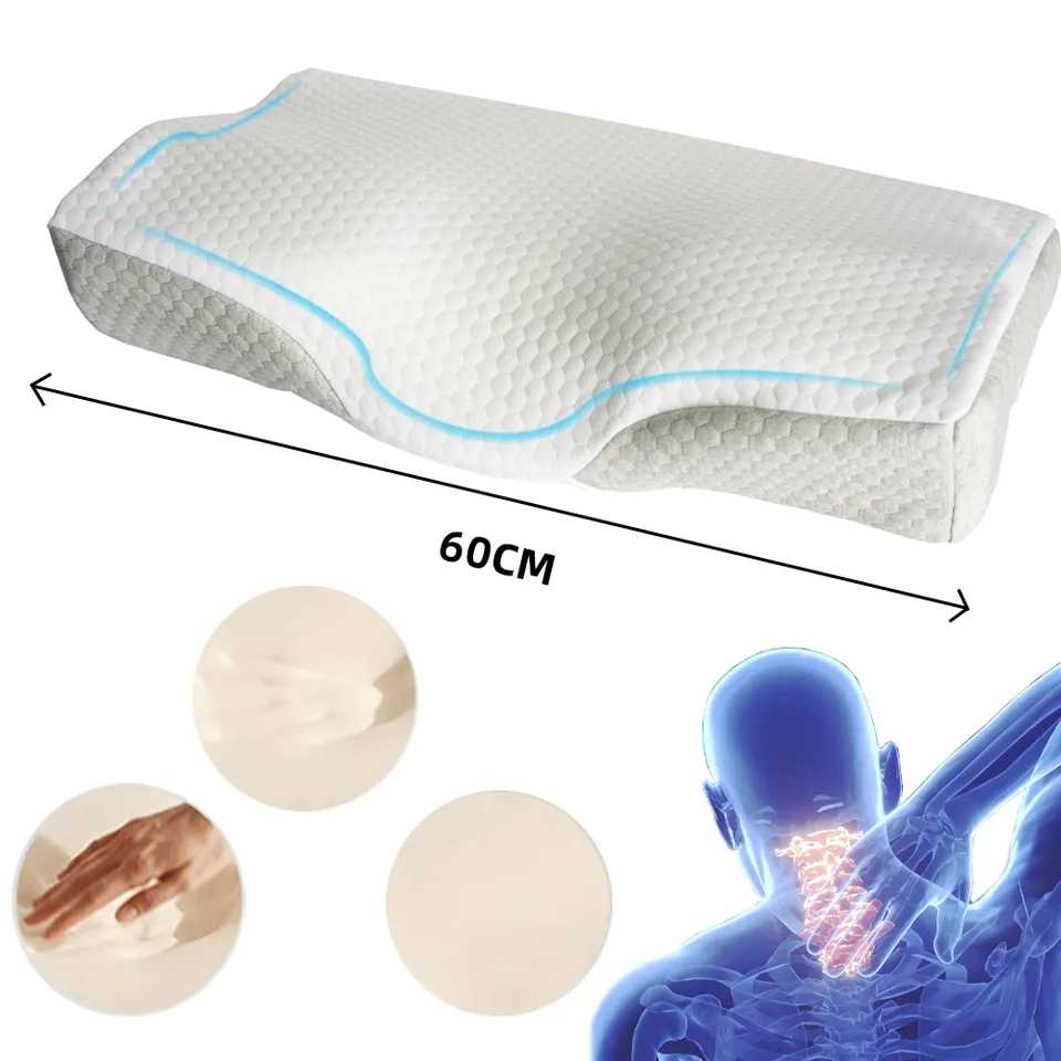 Image of Memory Foam Neck Protection Pillow