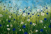 Image 1 of 'Cornflower Meadow' miniature