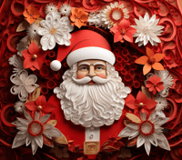 Image 1 of 20oz 3D Santa Tumbler