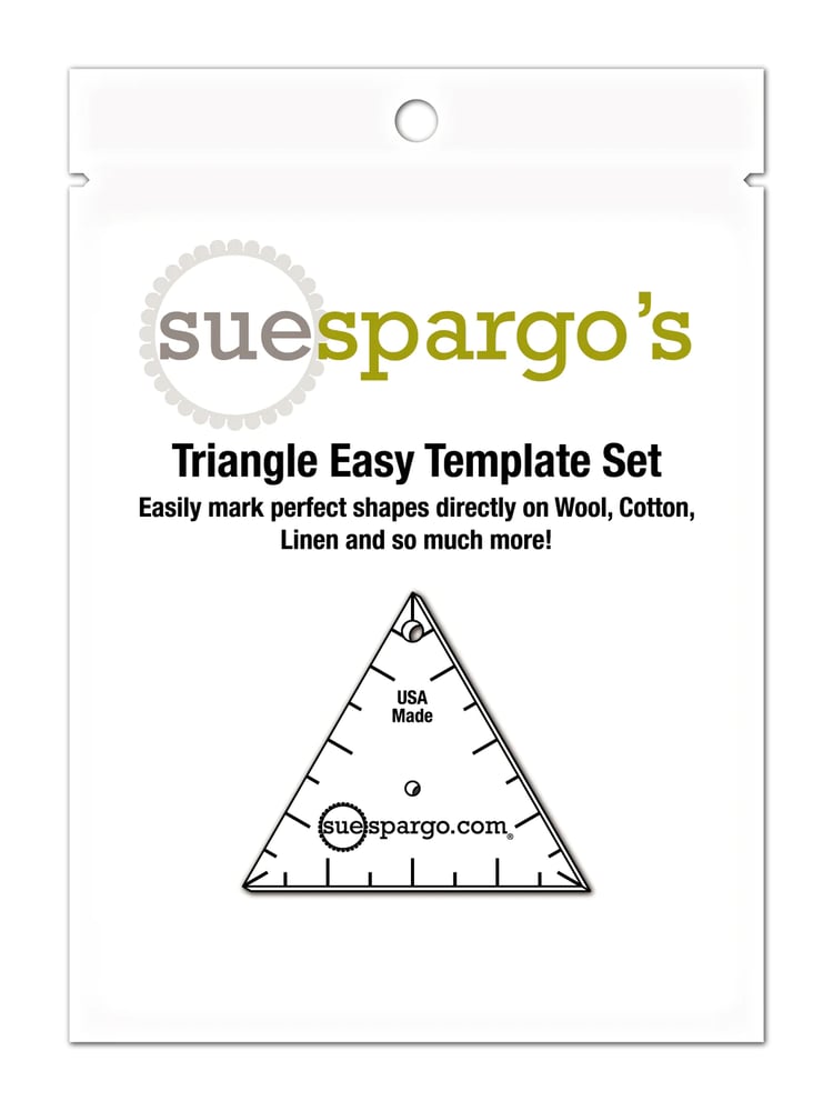 Image of NEW! Triangle Easy Template Set by Sue Spargo