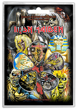 Iron Maiden Guitar Picks Albums