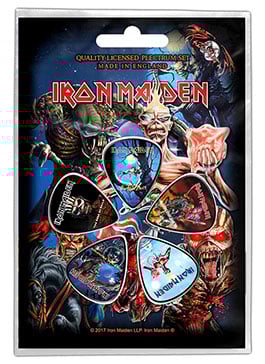 Iron Maiden Guitar Picks Albums
