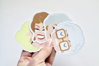 Image of The Golden Girls Illustrated Sticker Pack