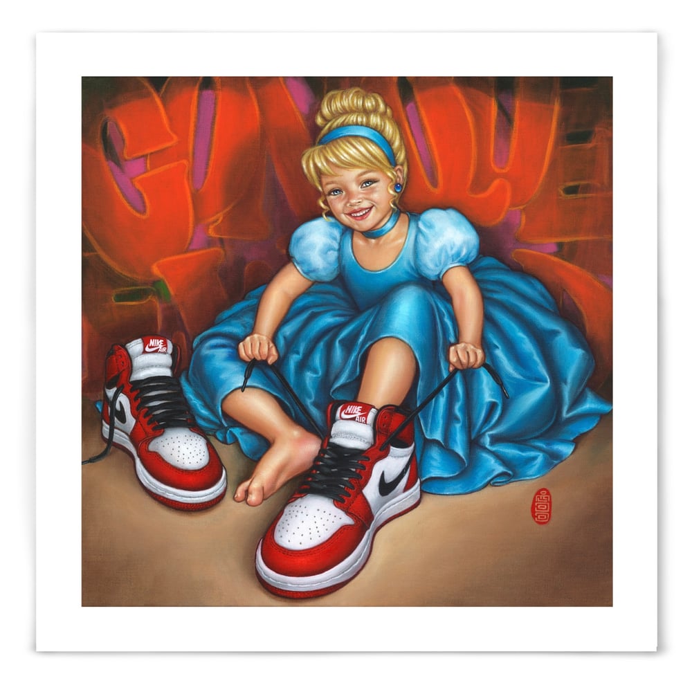 Image of Limited Edition Fine Art Mini print (Young princesses)