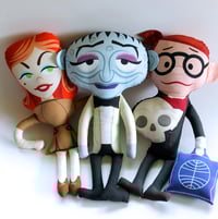 Image of Francesca from Mad Monster Party Handmade Plush Pillow Doll