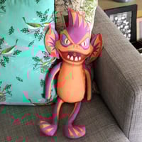 Image of Creature from Mad Monster Party Handmade Plush Pillow Doll