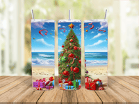 20oz Summer Christmas Tree Tumbler