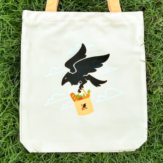 Crowceries Tote Bag