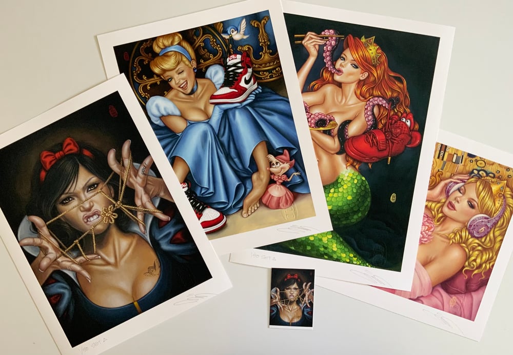 Image of Limited Edition Mini Print Set A