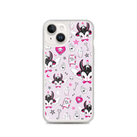 Image 1 of Baby Baphomet's Grimoire Clear Case for iPhone®