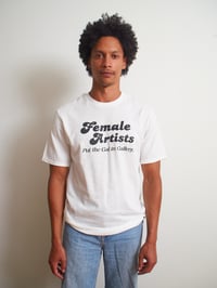 Image 2 of Gal in Gallery T-Shirt — White