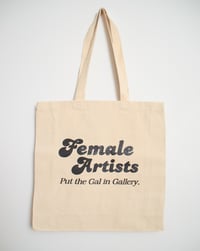 Gal in Gallery Tote — Natural Canvas