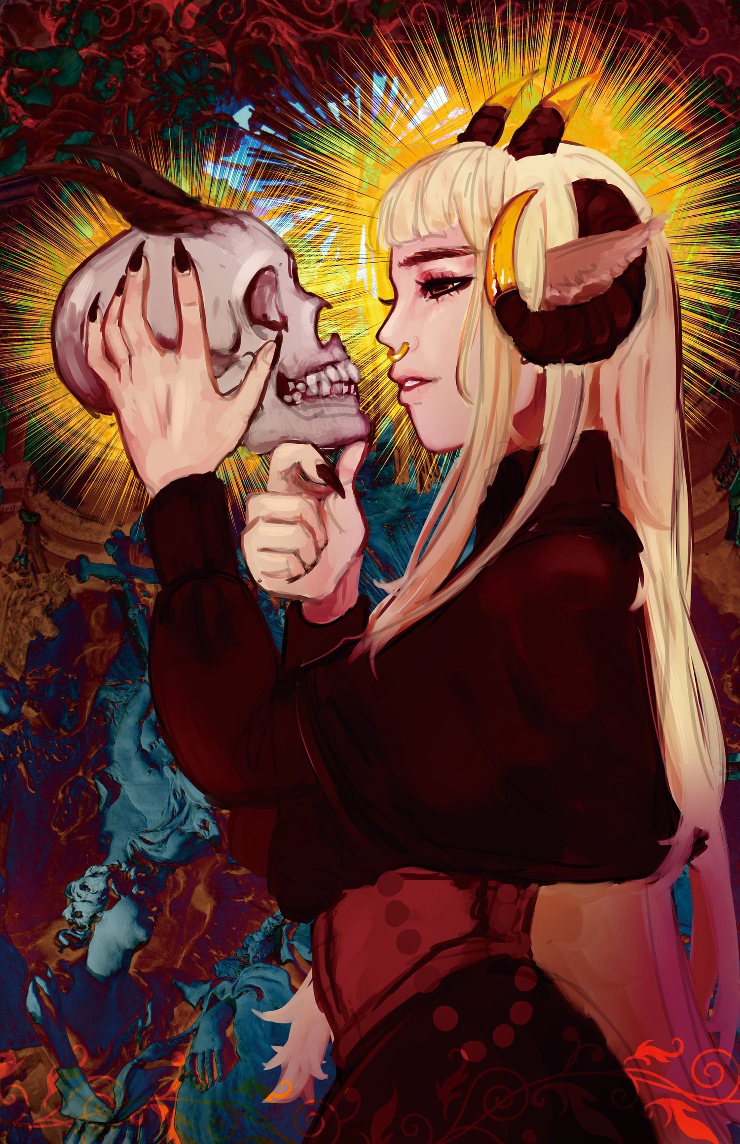 Mors Mihi Lucrum 11x17 Print [ORIGINAL]