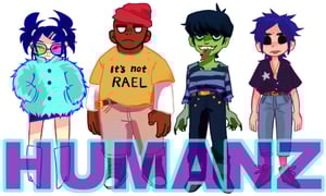 4 inch HUMANZ Acrylic Charm!