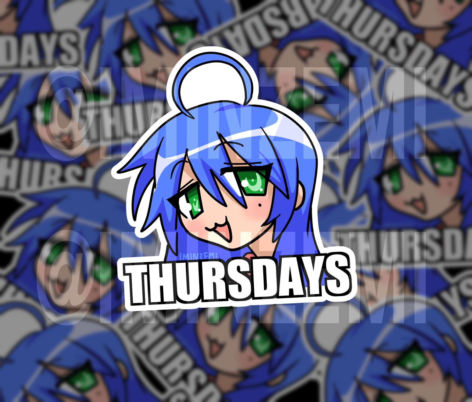 3 Inch Vinyl THURSDAYS Sticker